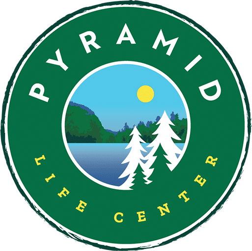Pyramid Life Center badge logo