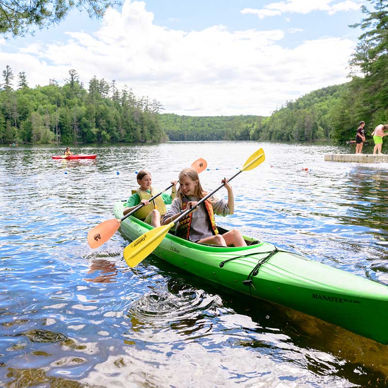 Camp Breakaway Kids Kayaking